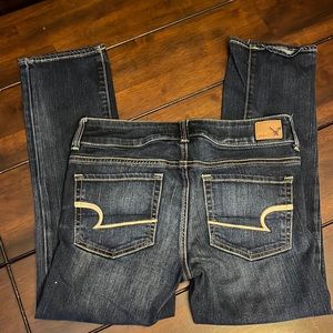 American eagle crop super stretch